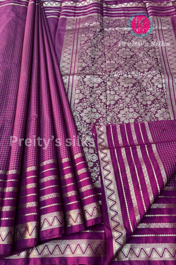 Semi Crepe Silks Saree