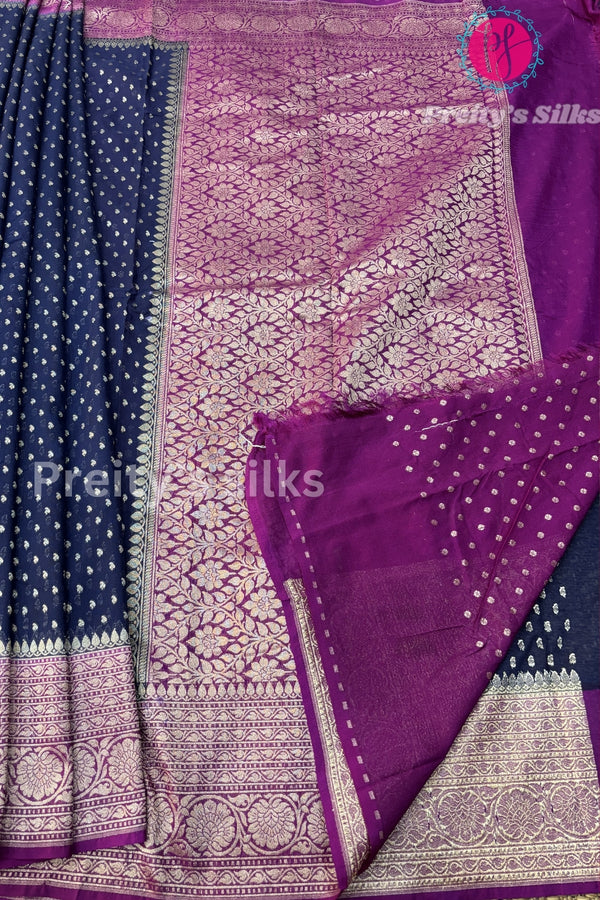 SEMI TUSSAR GEORGETTE SILK SAREE-PF44278