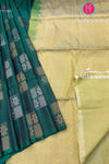 Half Pure Knachipuram Soft Silk Saree