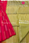 Half Pure Knachipuram Soft Silk Saree