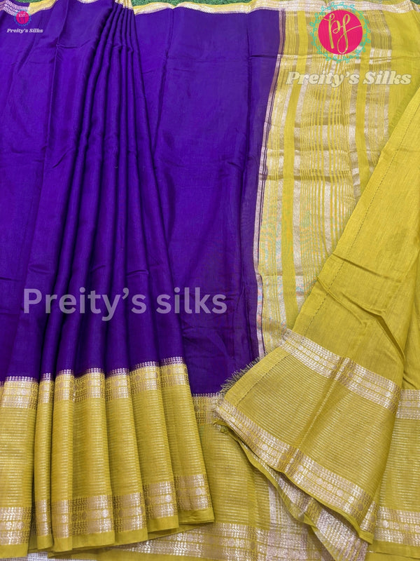 Butter Cotton Saree