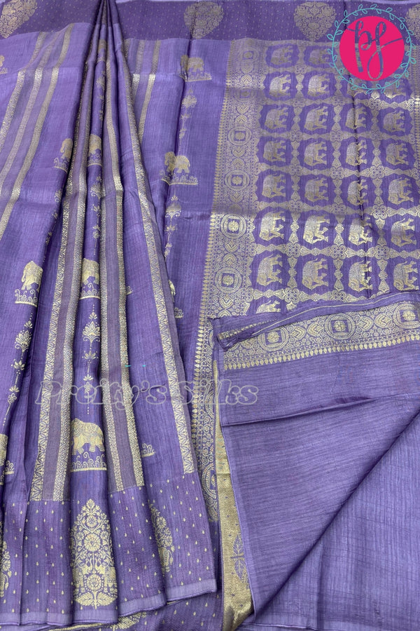 Munga Crepe Silk Saree - PF68313