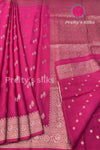 Semi Banarasi Crepe Silk Saree-PF79718