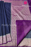SEMI TUSSAR GEORGETTE SILK SAREE-PF37669