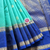 Pure Kanchipuram Soft Silk- Light blue with Dark blue -PY65979