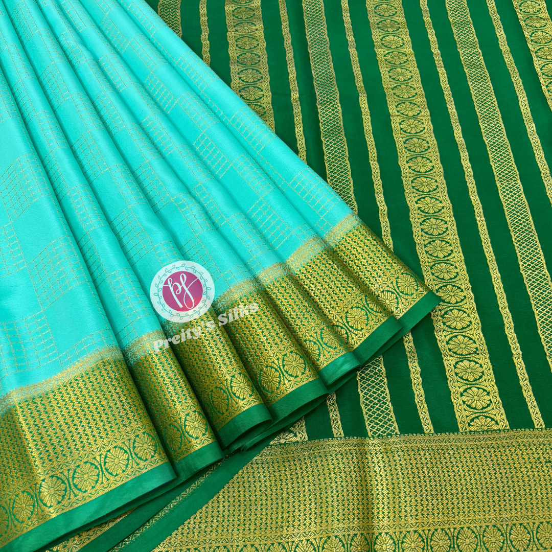 Pure Mysore Crepe Silk Saree ✨