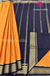 Pure Mysore Crepe Silk Saree-PF73901