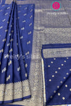 Semi Banarasi Crepe Silk Saree-PF79718