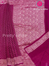 Pure Khaddi Banarasi Georgette Silk Saree