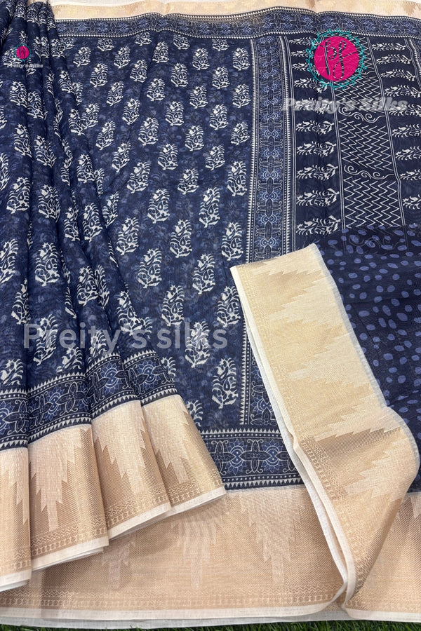 Cotton Blend Saree