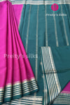 Pure Mysore Crepe Silk Saree- PF73884