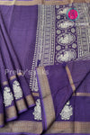 Semi Dola Silk Saree-PF68914