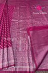 Semi Banarasi Crepe Silk Saree-PF79718