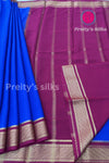 Pure Mysore Crepe Silk Saree-PF73901