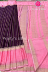 Semi Wrinkle Crepe Silk Saree