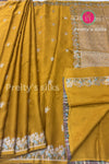 Satin Crepe Silk Saree-PF77989