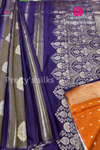 Semi Tissue Crepe Silk Saree