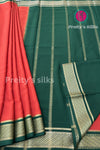 Pure Mysore Crepe Silk Saree-PF73901
