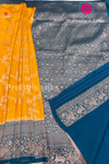 Semi Banarasi Georgette Silk Saree