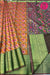 Semi Ikkath Pochampally Silk Saree-PF70367