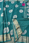 Semi Wrinkle Crepe Silk Saree- PF81997
