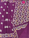 Semi Wrinkle Crepe Silk saree