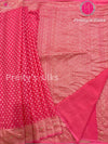 Pure Khaddi Banarasi Georgette Silk Saree