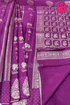 Munga Crepe Silk Saree - PF68313