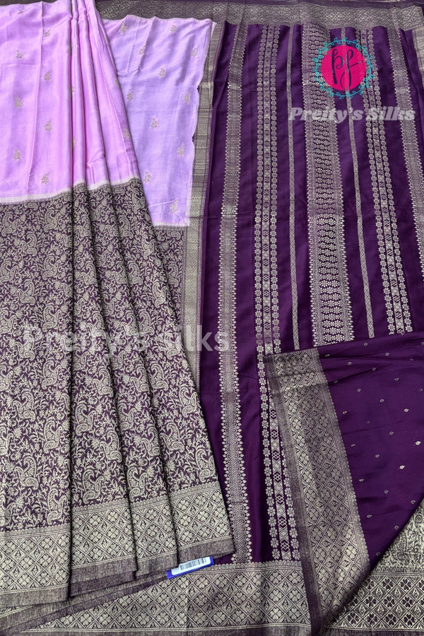 Semi Crepe Silk Saree-PF28783
