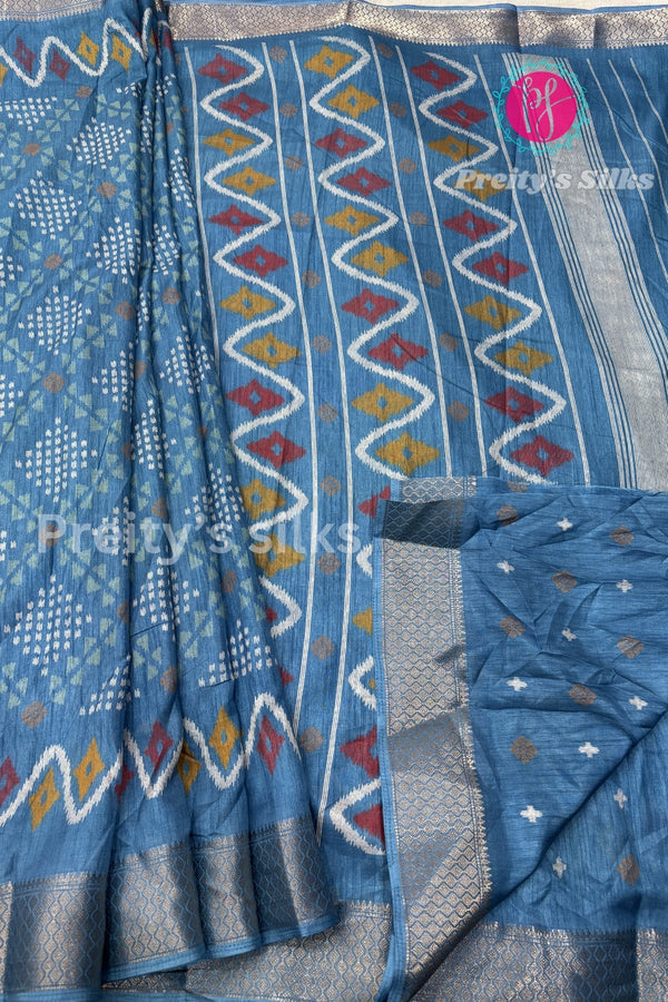 Semi Dola Silk Saree-PA0501