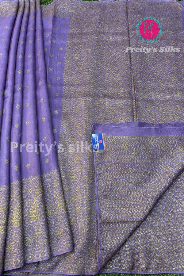 Tussar Dupion With Antique Zari Saree