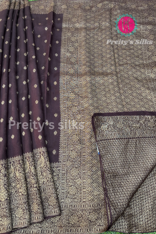 Tussar Dupion With Antique Zari Saree