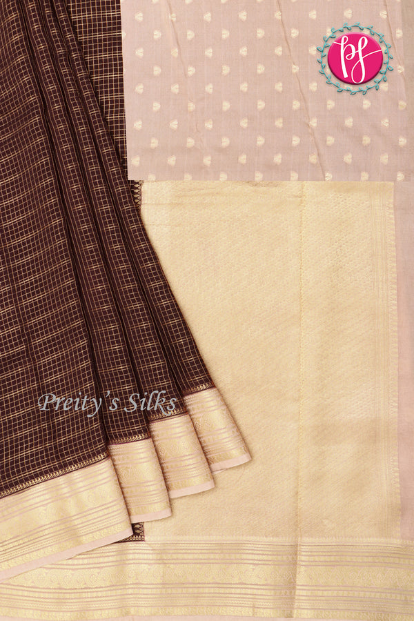 Munga Crepe Silk Saree-PA01537