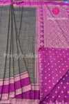Semi Banarasi Georgette Silk Saree-PA01761
