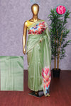 Tissue Organza Saree-PA05437