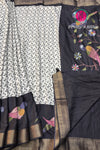 Dola Silk with Tread Embroidery Saree-PA06080