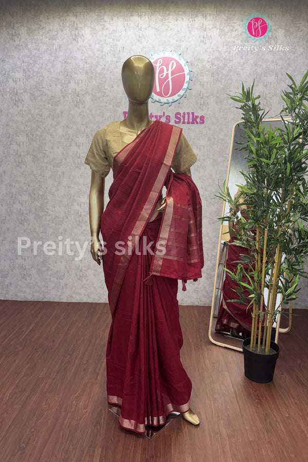 Soft Raw Silk Saree - PA06266