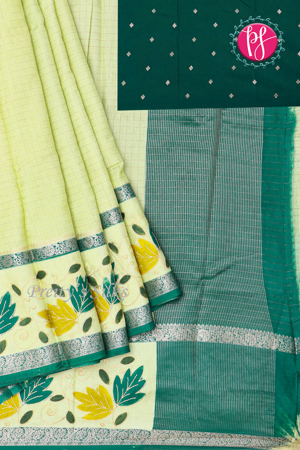 Semi Mysore crepe Silk Saree-PA06780