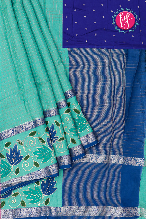 Semi Mysore crepe Silk Saree-PA06780