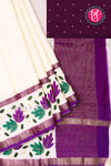 Semi Mysore crepe Silk Saree-PA06780