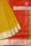 (Pre-Order) Raw silk saree with checks pattern PA09058(shipping in 7days)