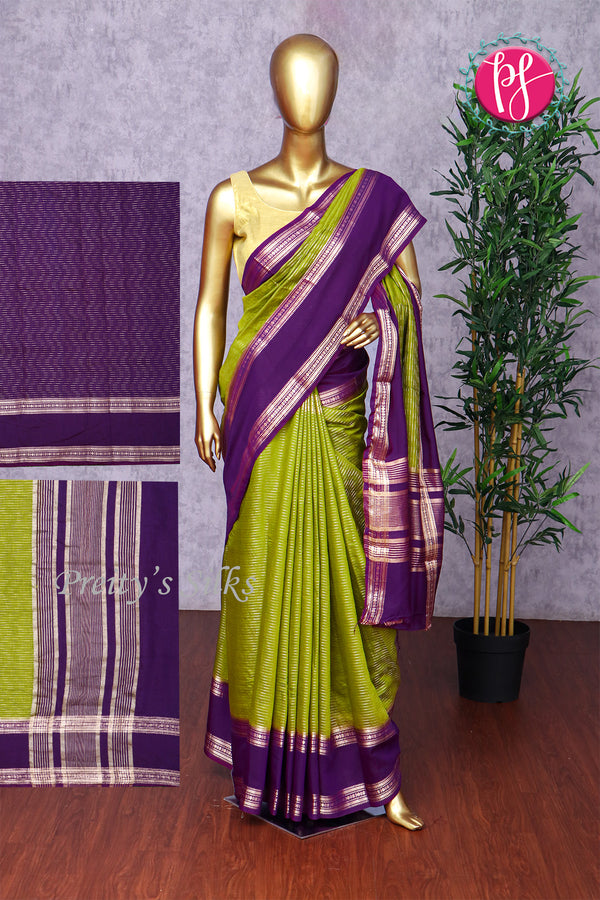 Butter Cotton Silk Saree-PA09330