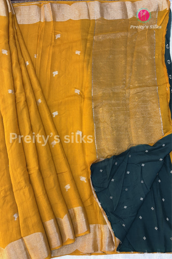 Viscose Dhupion Silk Saree-PA