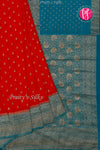 Semi Banarasi Georgette Silk Saree-PA14000