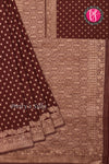 Semi Banarasi Crepe Silk Saree-PA16571