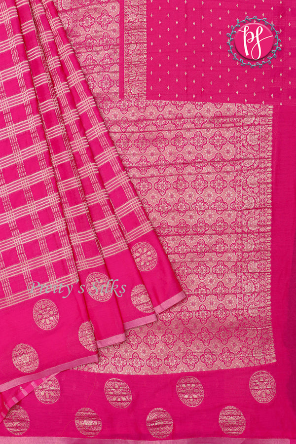 Semi Chiffon Georgette Silk Saree-PA18097