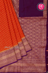 Semi Banarasi Georgette Silk Saree-PA12595