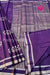 Pure Designer Crepe Silk Saree-PF35498 - Purple