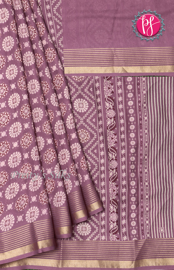 Semi Georgette Silk Saree-PF70854