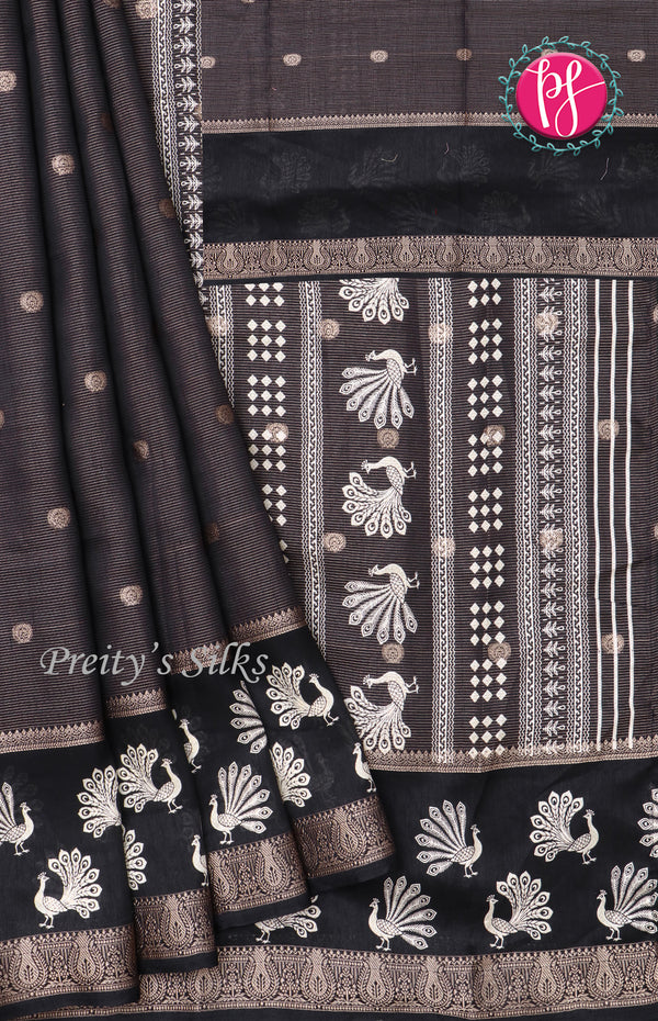 Semi Silk Saree -PF70775